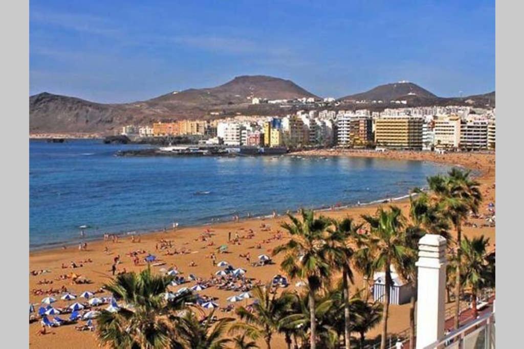 Apartamento Moderno Tipo Semisotano En Playa Las Canteras Con Wifi Las Palmas de Gran Canaria Exterior photo