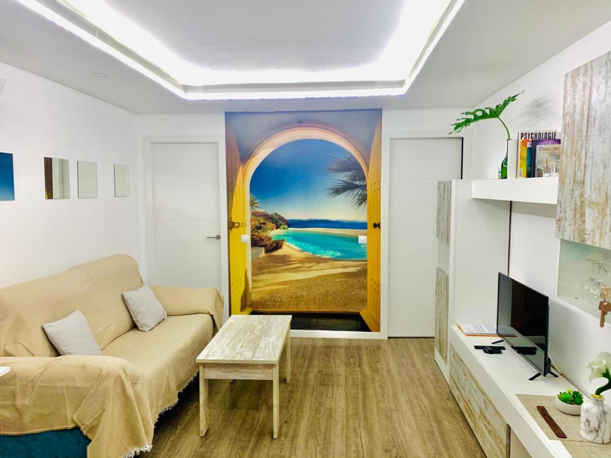 Apartamento Moderno Tipo Semisotano En Playa Las Canteras Con Wifi Las Palmas de Gran Canaria Exterior photo